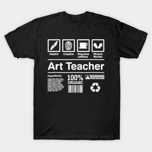 Art Teacher Tshirt Funny Art Teacher Gift T-Shirt